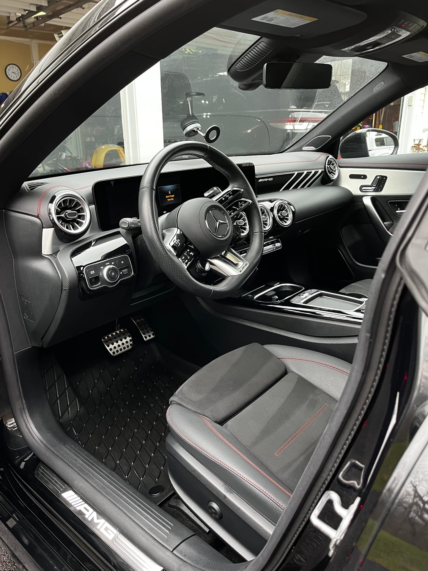 Detailed Mercedes-AMG interior