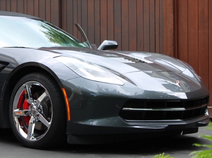 Detailed Chevrolet Corvette exterior