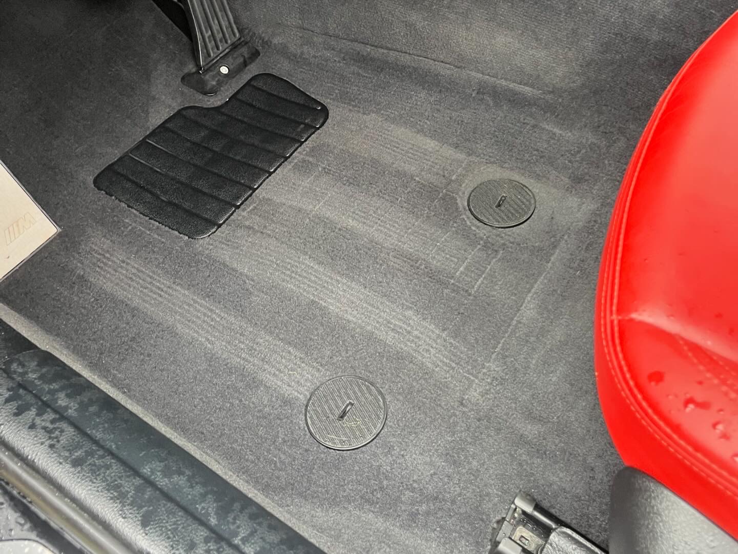 Floor Mats after detailing
