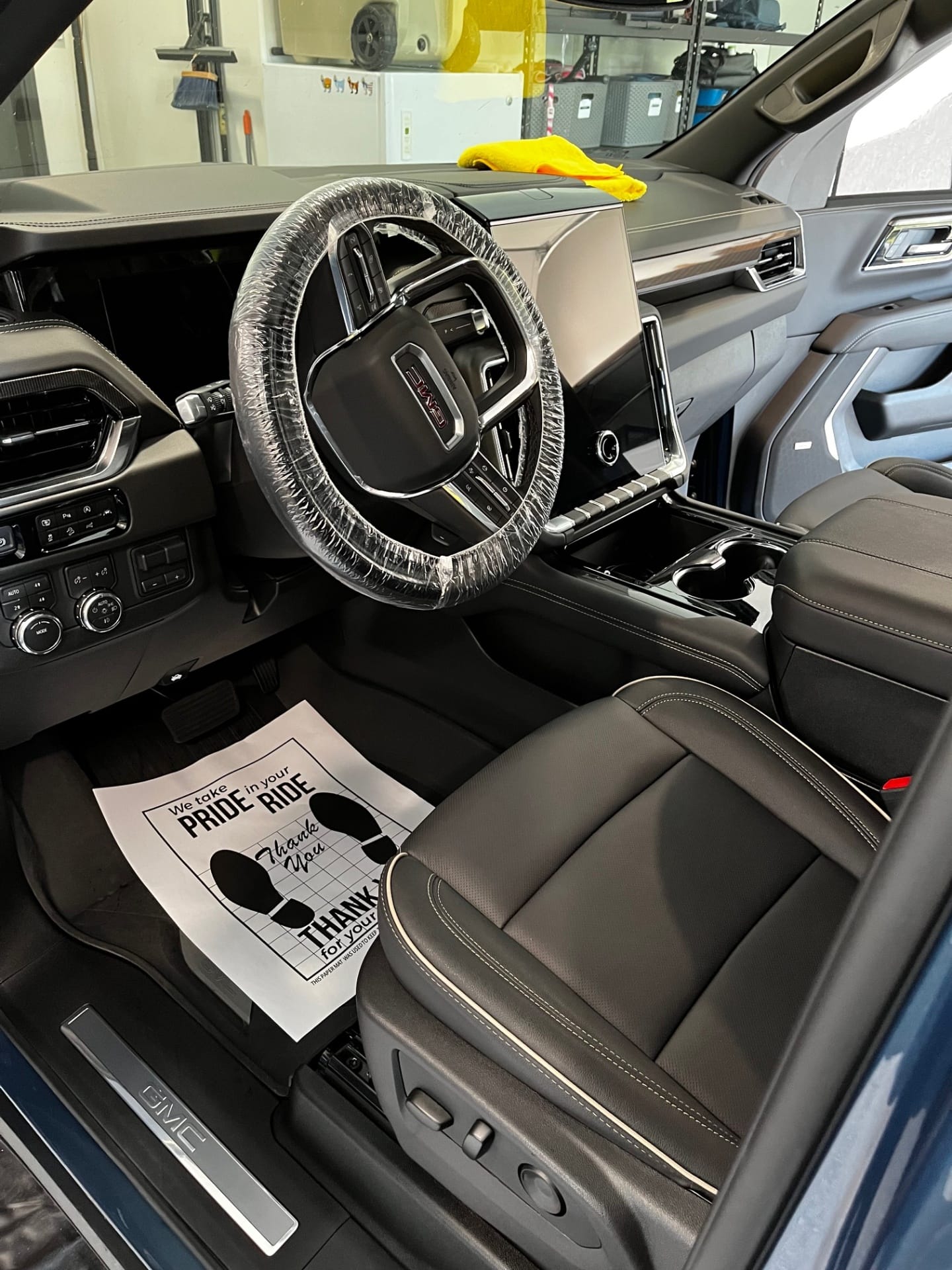 Interior detailing work