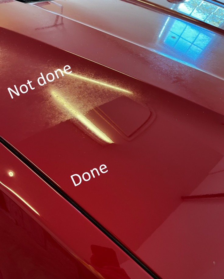 Paint correction before and after