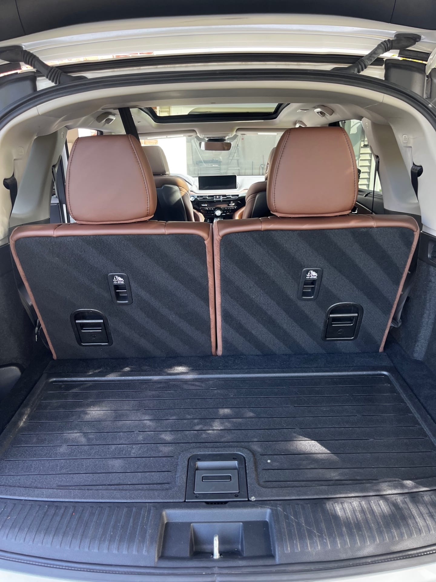 Trunk cargo area