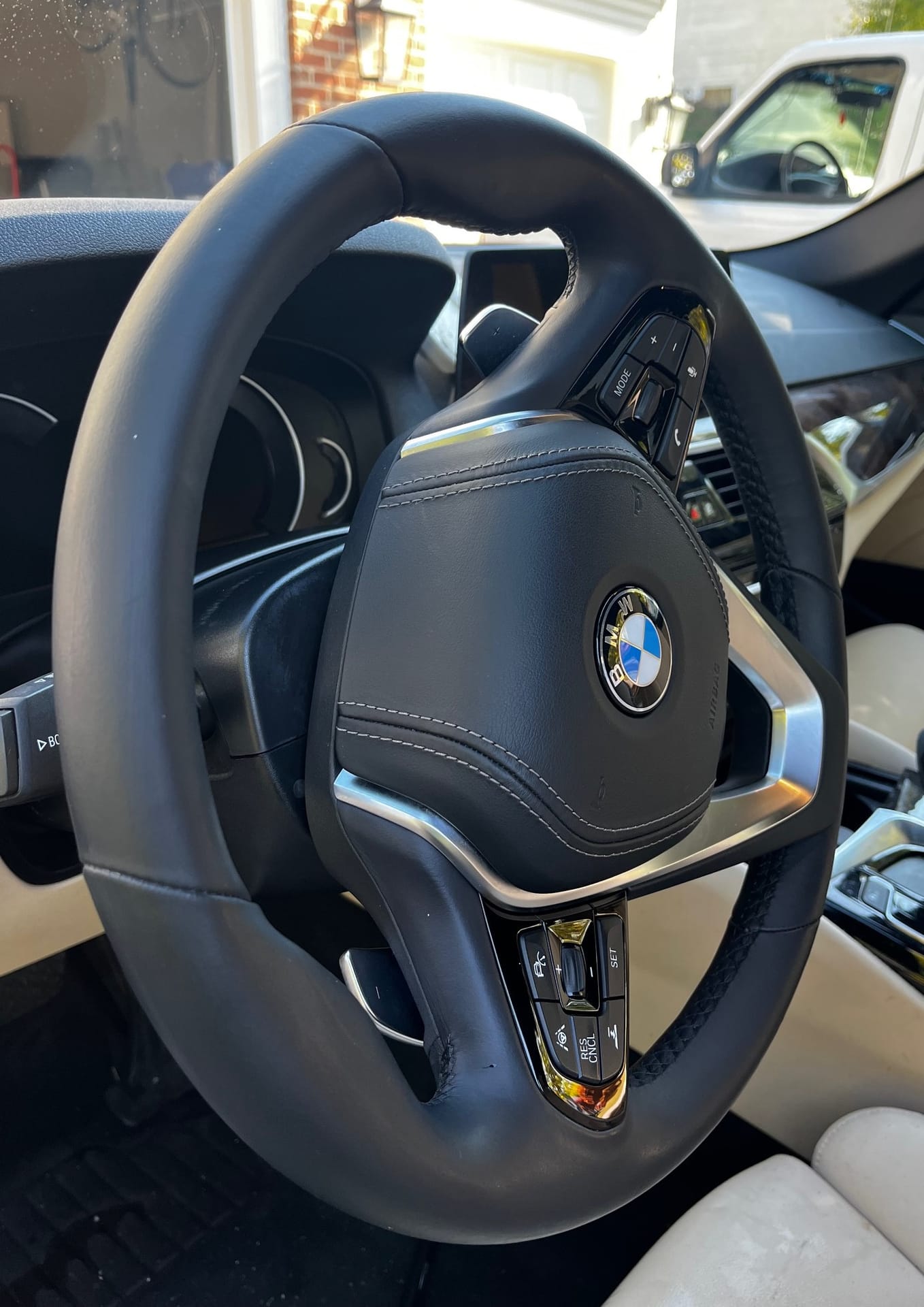 Steering Wheel after detailing
